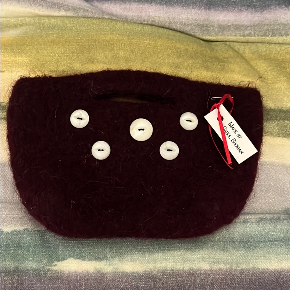 felted wool purse